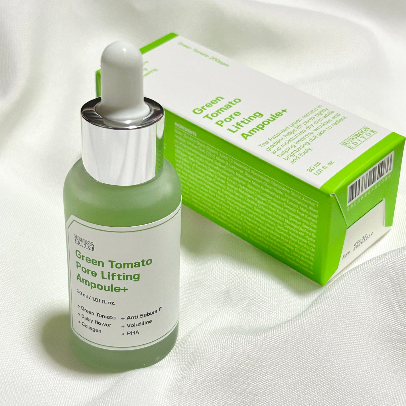 グリーントマトポアリフティングアンプル+/SUNGBOON EDITOR(成分エディター)/美容液を使ったクチコミ(4枚目)