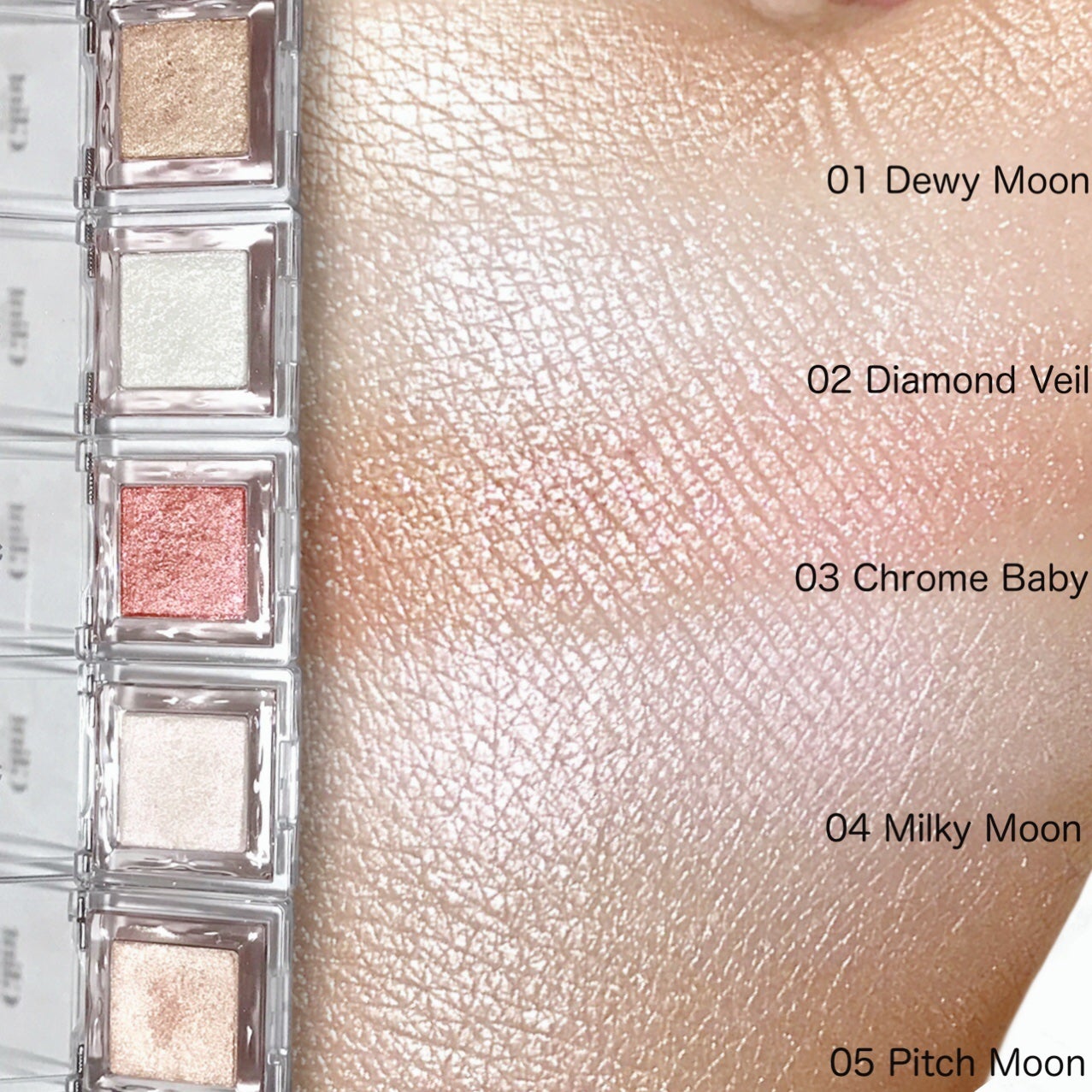 ビディボブ ハイライター/Glint/パウダーハイライトを使ったクチコミ(4枚目)