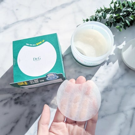 レッドブレミッシュクリアクイックスージングパック/Dr.G/拭き取り化粧水を使ったクチコミ(5枚目)