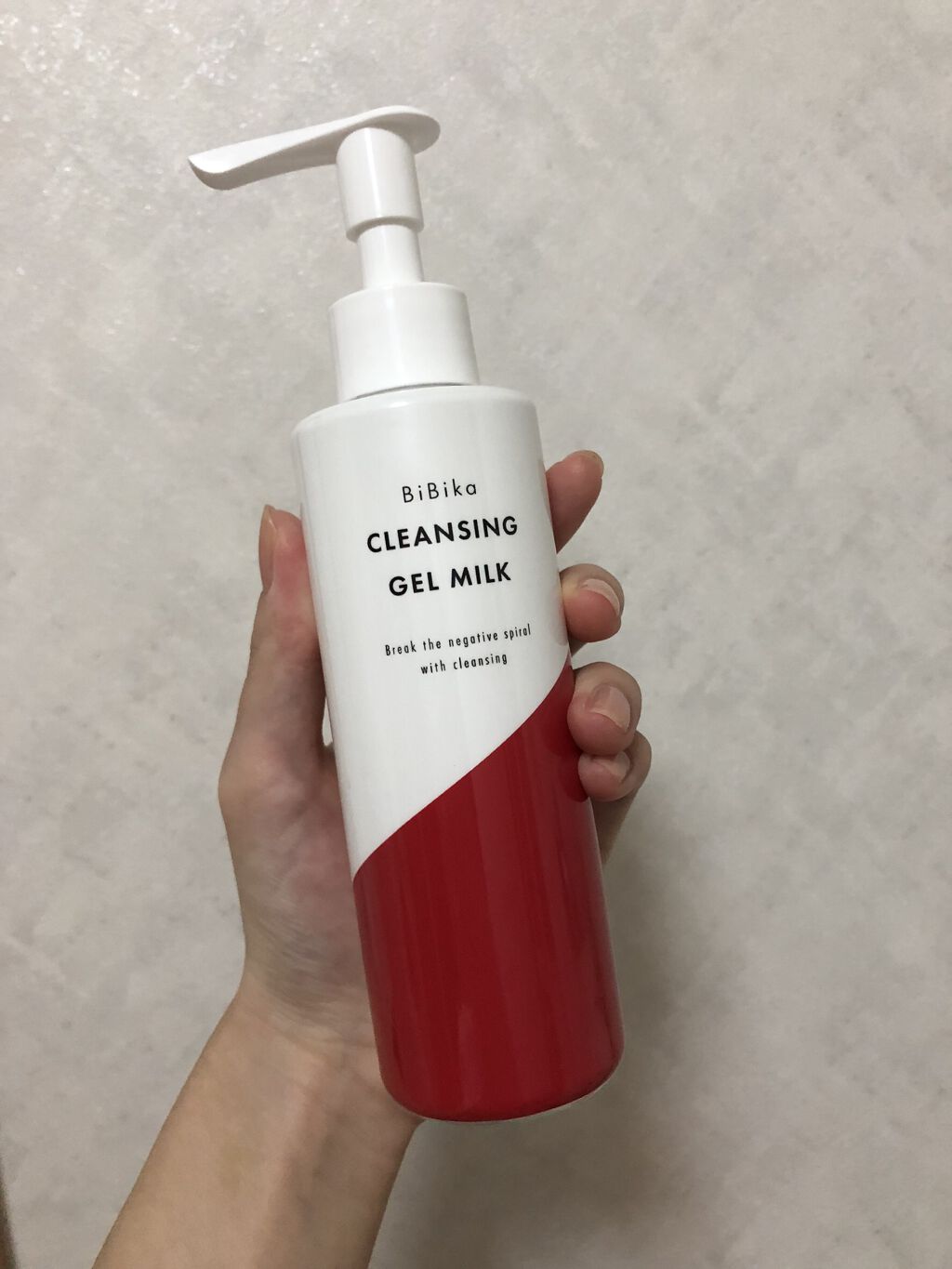 クレンジングジェルミルク/BiBika/ミルククレンジングを使ったクチコミ（1枚目）