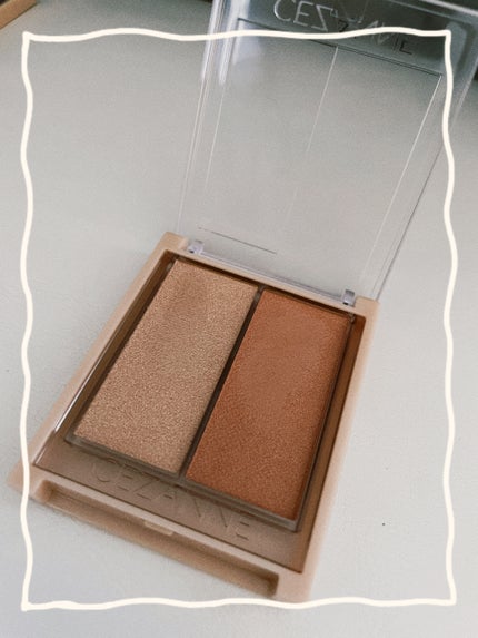 フェイスグロウカラー/CEZANNE/クリームハイライトを使ったクチコミ(1枚目)