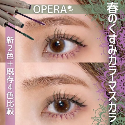 オペラ カラーリングマスカラ/OPERA/マスカラを使ったクチコミ(1枚目)