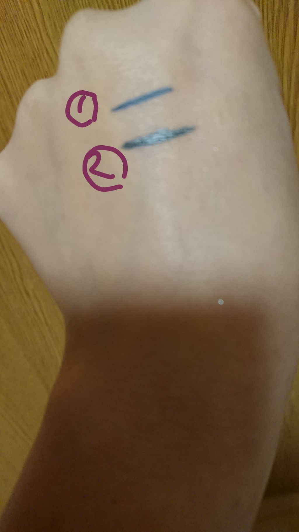 モテライナー リキッド/UZU BY FLOWFUSHI/リキッドアイライナーを使ったクチコミ（3枚目）