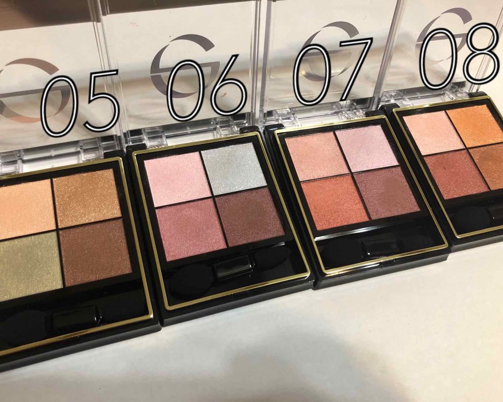 リアルクローズシャドウ/excel/アイシャドウパレットを使ったクチコミ(4枚目)