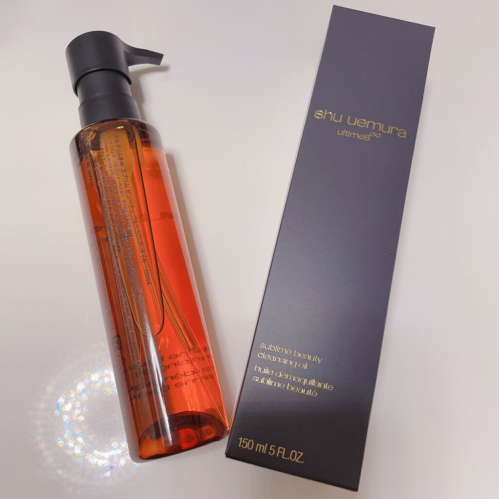 アルティム8∞ スブリム ビューティ クレンジング オイルｎ コレクション限定デザイン450ml(シュウ ウエムラ × TASAKI)（限定）/shu uemura/オイルクレンジングを使ったクチコミ（1枚目）