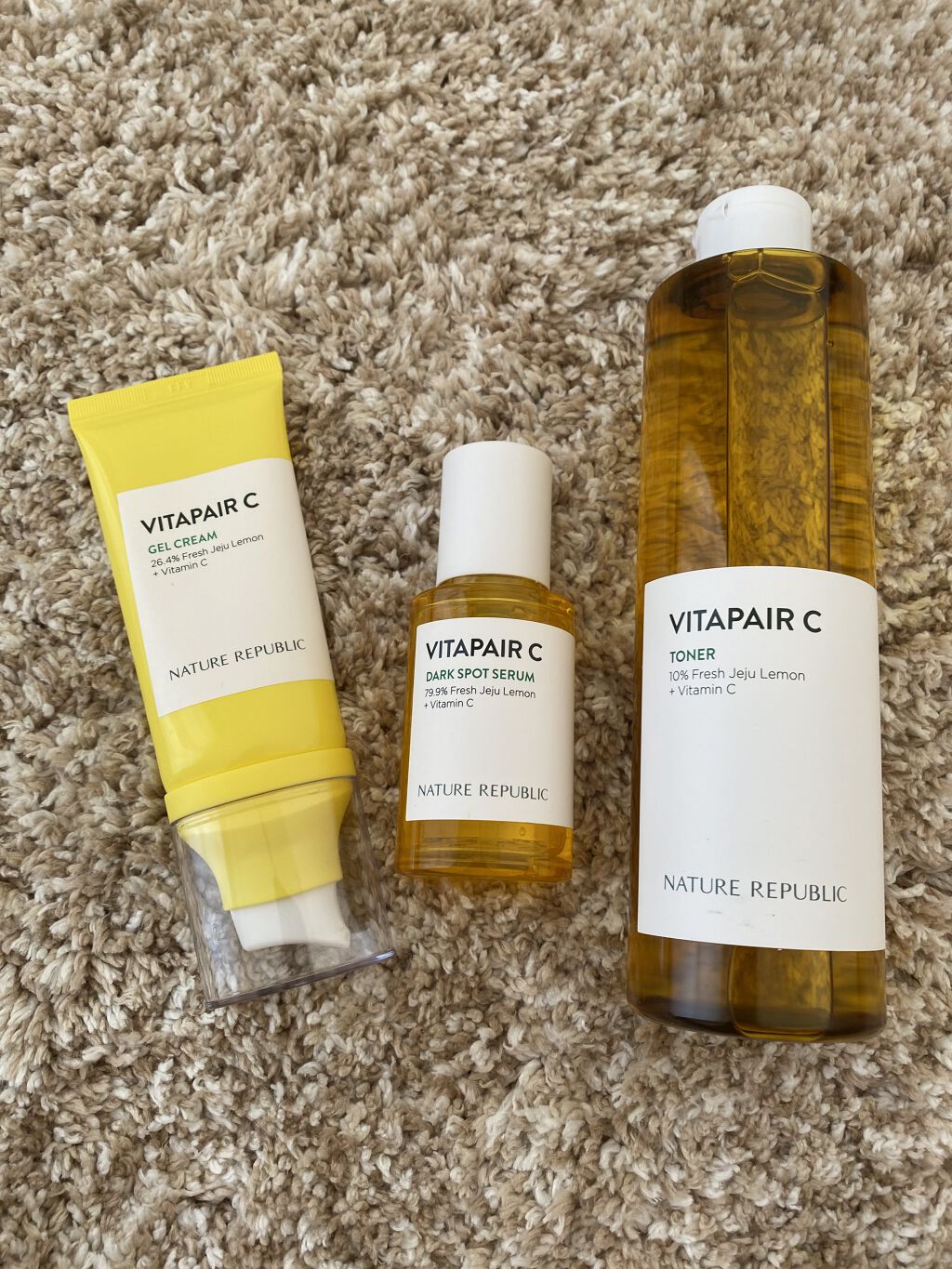 ビタペアC 集中美容液スペシャルセット/ネイチャーリパブリック/美容液を使ったクチコミ（2枚目）