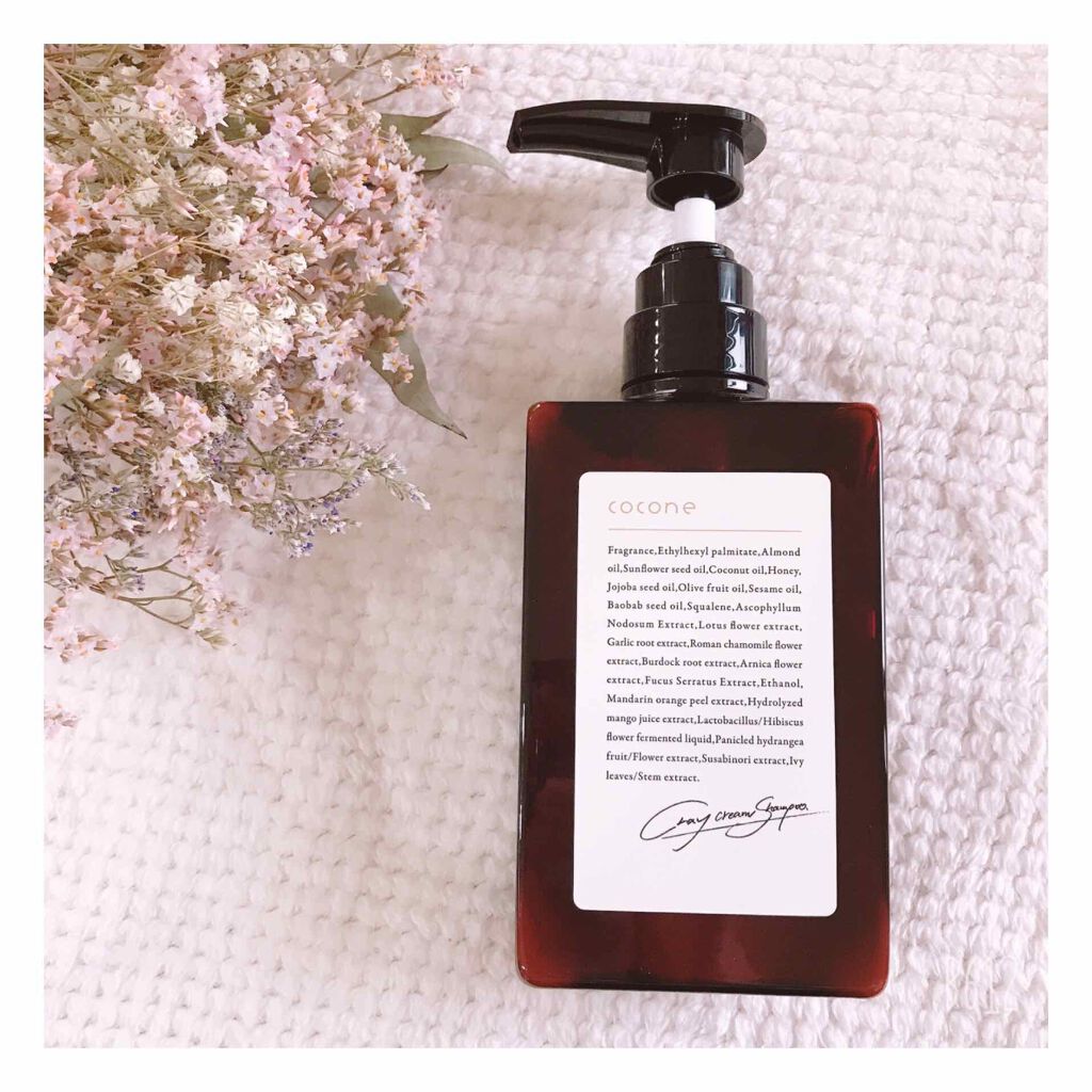 クレイクリームシャンプー（モイスト）/cocone/市販シャンプーを使ったクチコミ（1枚目）