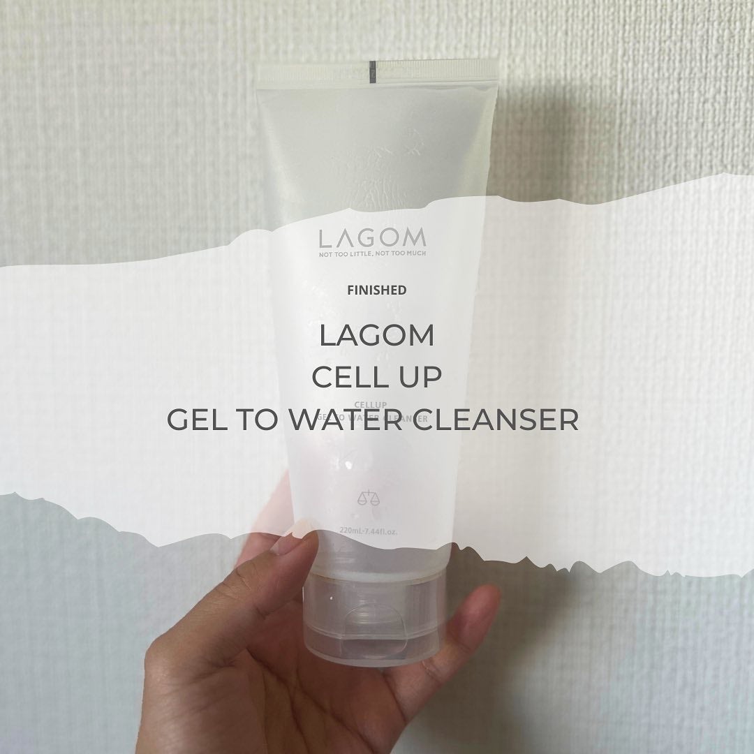 ラゴム ジェルトゥウォーター クレンザー(朝用洗顔)/LAGOM /その他洗顔料を使ったクチコミ(1枚目)