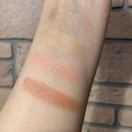 ベージュトーンアイシャドウ/CEZANNE/アイシャドウパレットを使ったクチコミ(4枚目)