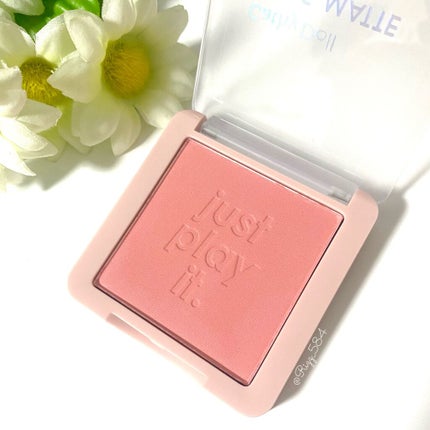 ヌードマットブラッシャー/CathyDoll/パウダーチークを使ったクチコミ(4枚目)