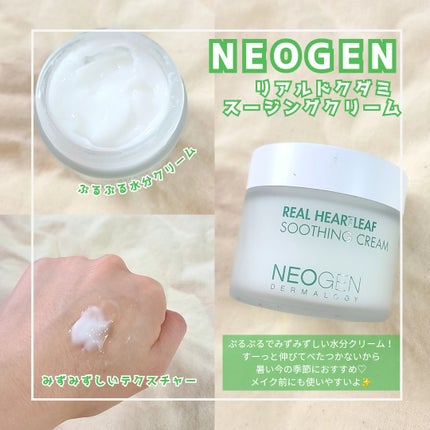 リアルドクダミスージングクリーム/NEOGEN/フェイスクリームを使ったクチコミ(1枚目)