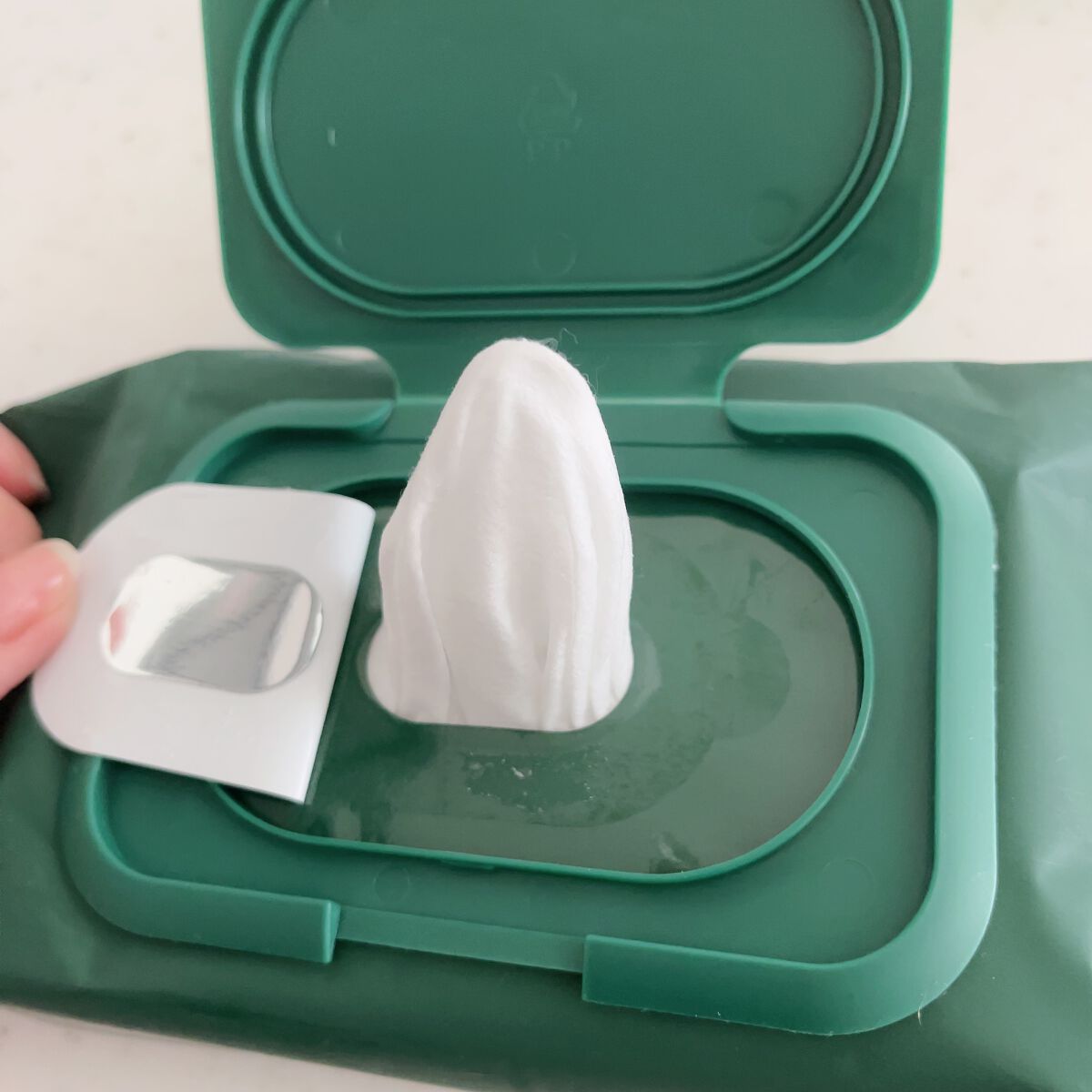 CICA マイルドクレンジングティッシュ/VT/クレンジングシートを使ったクチコミ(2枚目)