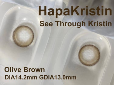 See Through Kristin/Hapa kristin/カラーコンタクトレンズを使ったクチコミ（2枚目）