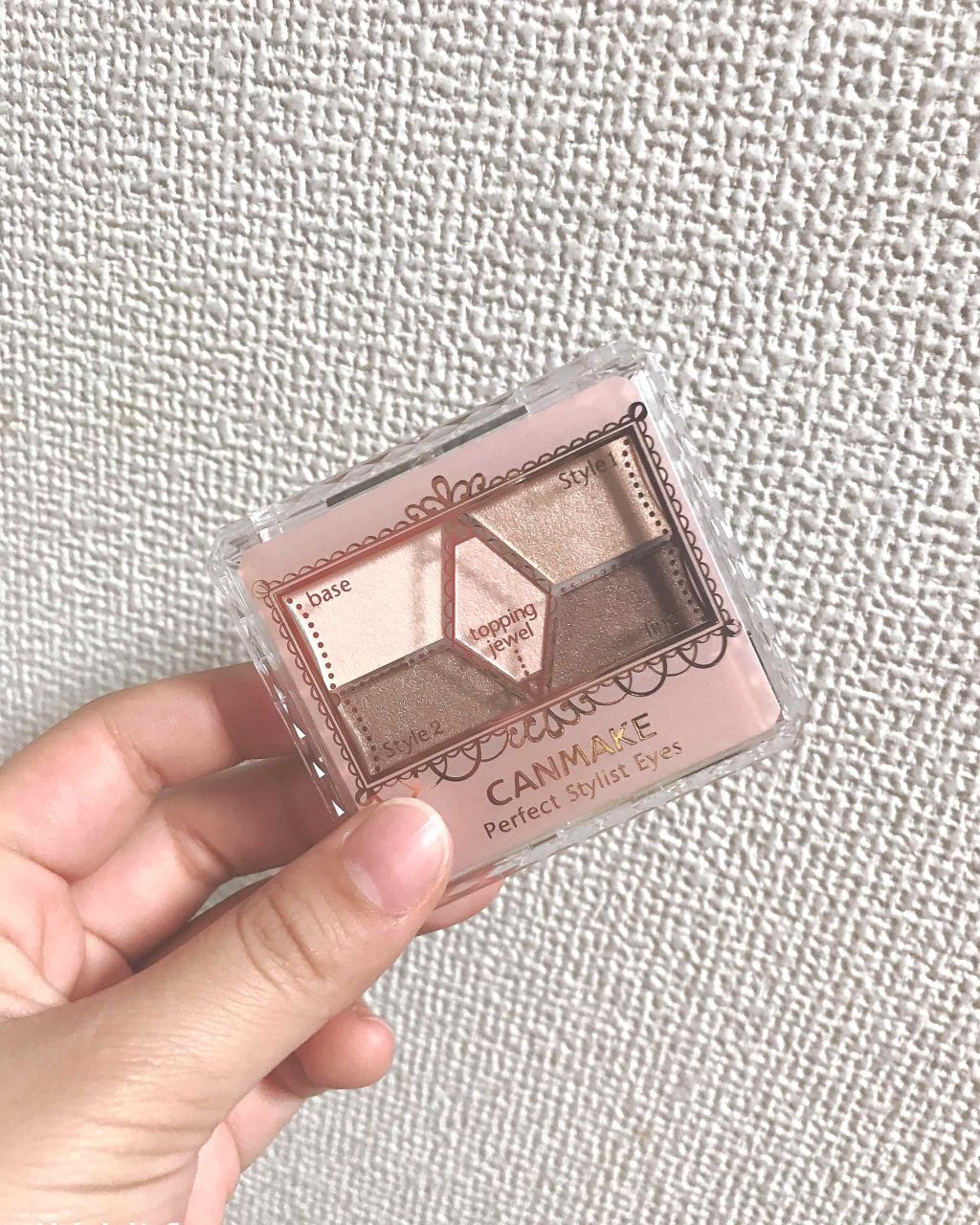 【旧品】パーフェクトスタイリストアイズ/キャンメイク/アイシャドウパレットを使ったクチコミ（1枚目）