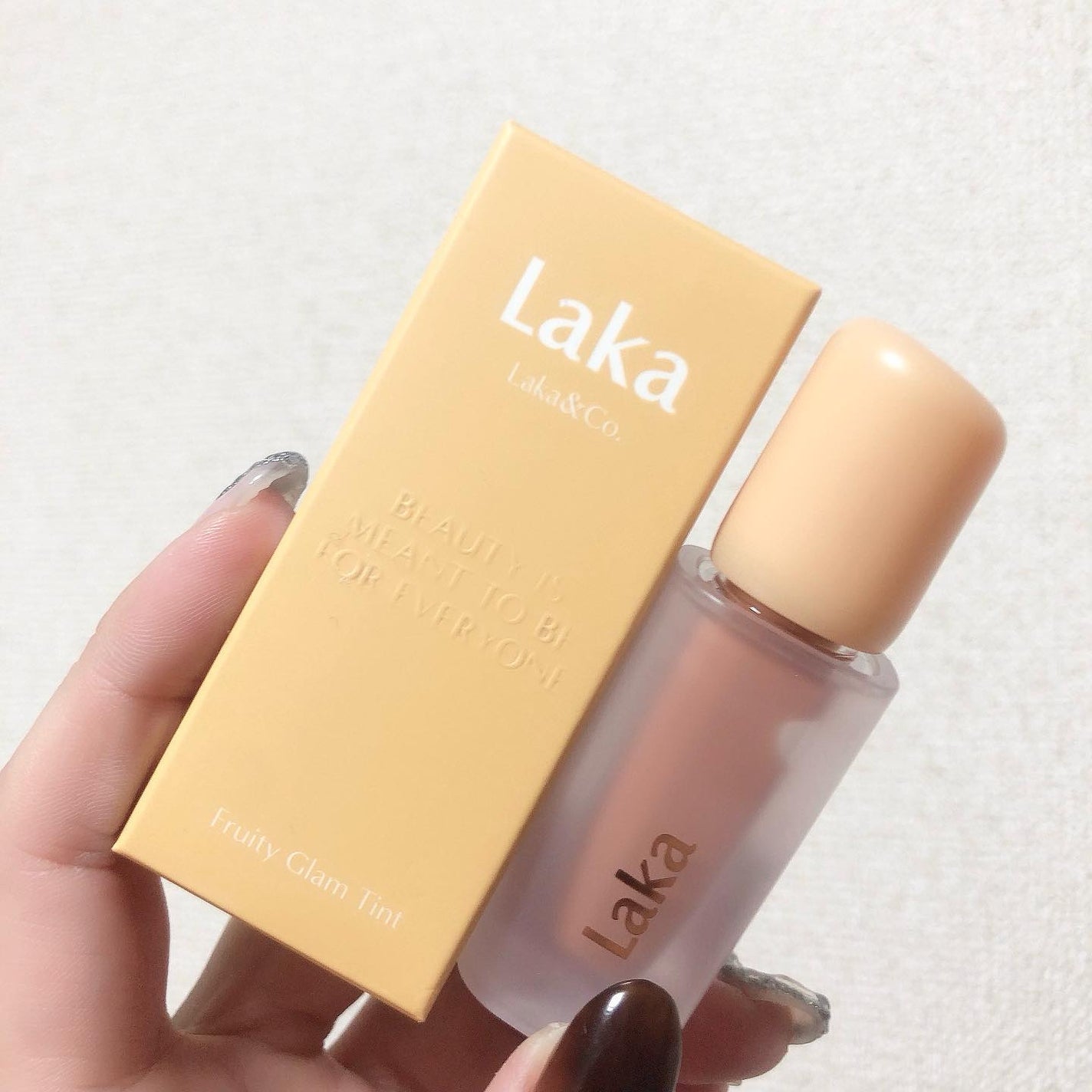 フルーティーグラムティント/Laka/リップティントを使ったクチコミ(4枚目)