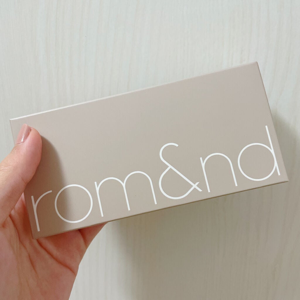 ベターザンパレット/rom&nd/アイシャドウパレットを使ったクチコミ(4枚目)