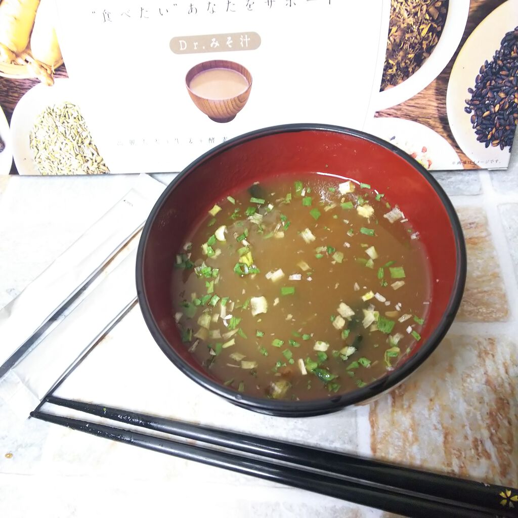 Dr.味噌汁/Dr./食品を使ったクチコミ（3枚目）