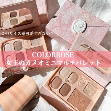 女王のカメオミニマルチパレット/COLORROSE/アイシャドウパレットを使ったクチコミ（1枚目）