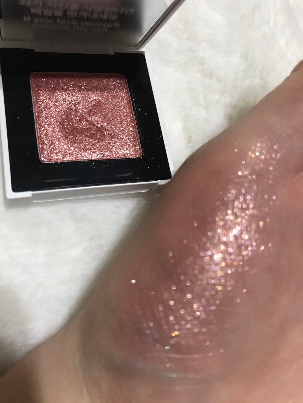 ジャストアイシャドウ/Laka/単色アイシャドウを使ったクチコミ(4枚目)