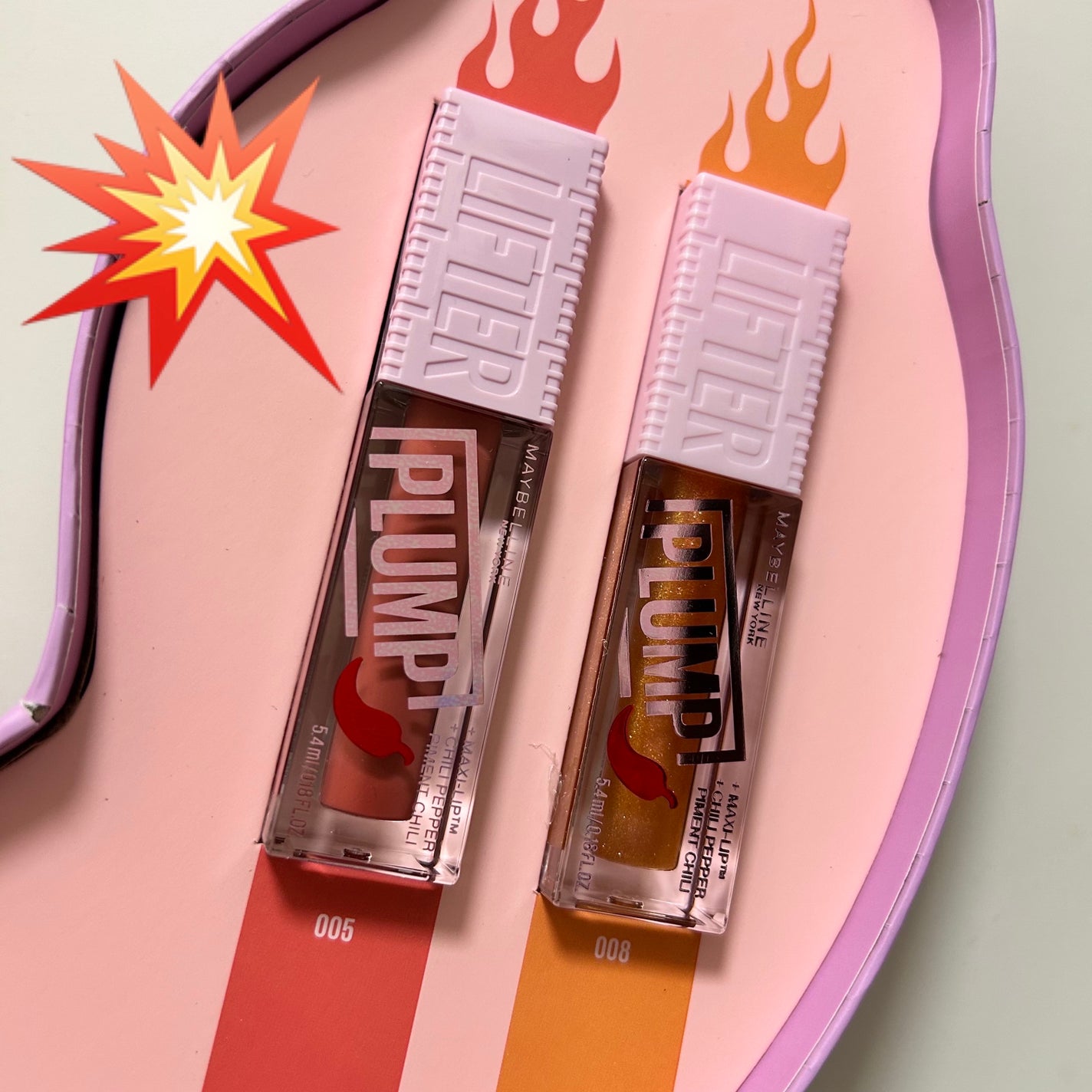 リフタープランプ/MAYBELLINE NEW YORK/リップグロスを使ったクチコミ(2枚目)