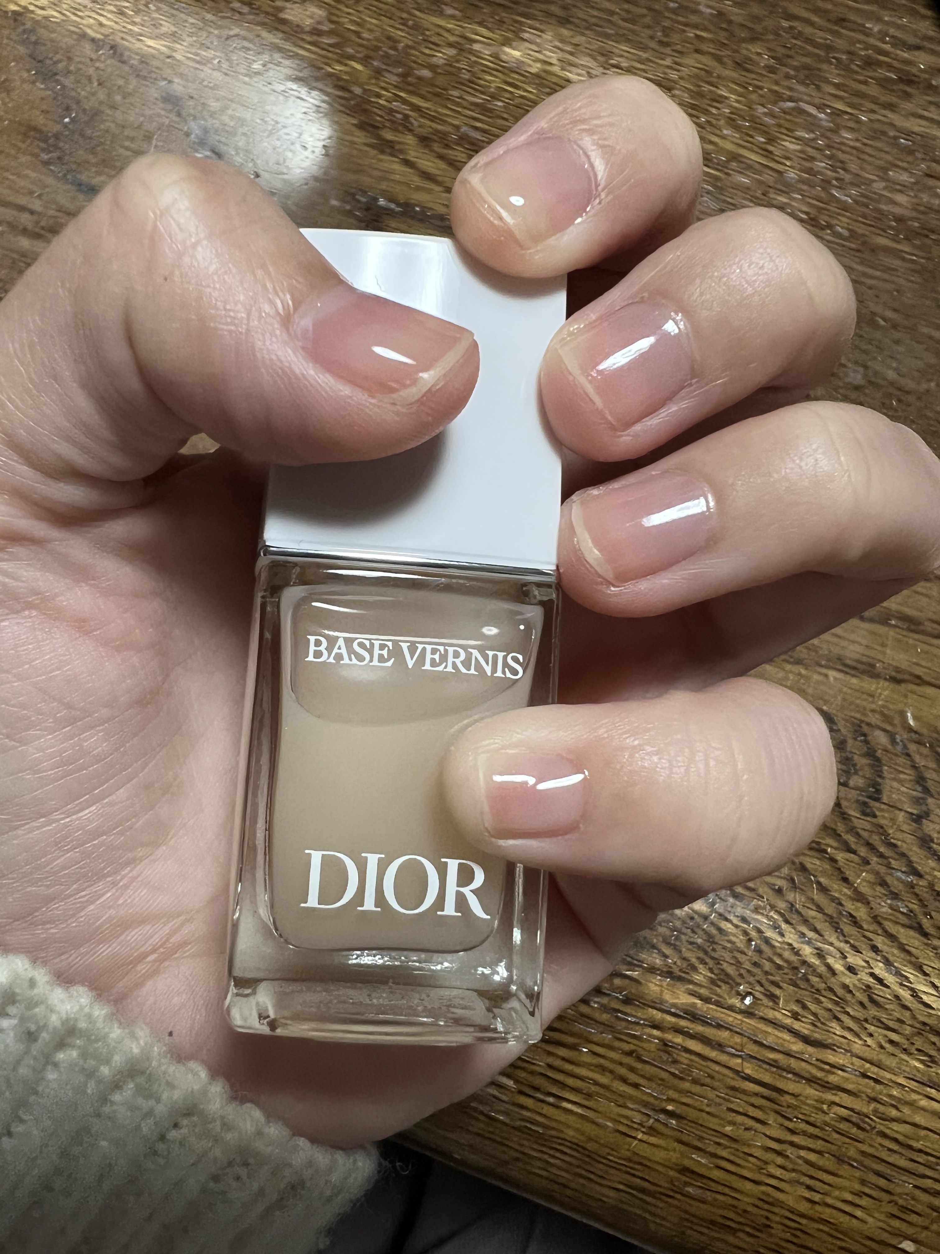 【旧】ベース コート アブリコ/Dior/ネイルベースコートを使ったクチコミ（1枚目）