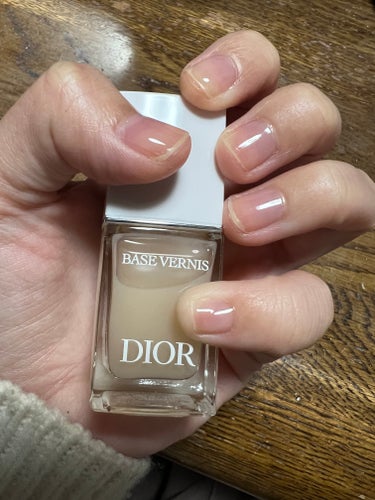 ベース コート アブリコ/Dior/ネイルトップコート・ベースコートを使ったクチコミ（1枚目）