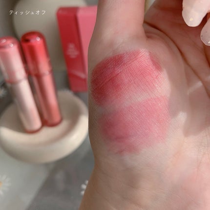 ザ ジューシーラスティングティント/rom&nd/リップティントを使ったクチコミ(9枚目)