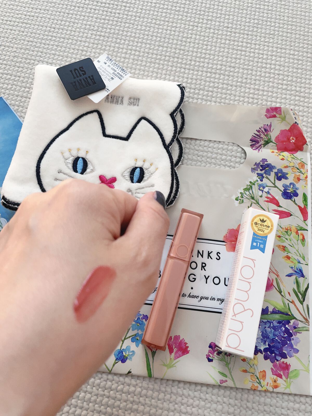 デュイフルウォーターティント/rom&nd/リップティントを使ったクチコミ(1枚目)