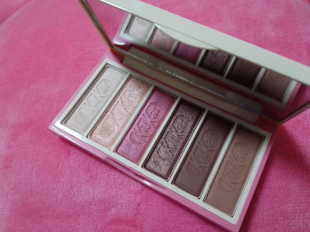 プレイカラーアイズ ミニ #キットカット ストロベリーティラミス/ETUDE/アイシャドウパレットを使ったクチコミ（2枚目）