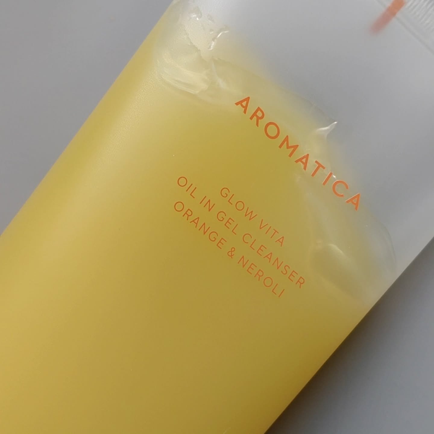 グロービタオイル イン ジェル クレンザー オレンジ&ネロリ/AROMATICA/クレンジングジェルを使ったクチコミ（3枚目）