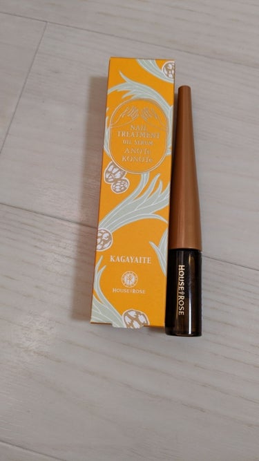 moco on LIPS 「ハウスオブローゼのネイルオイルを買ってみました。1週間ほど使っ..」（1枚目）