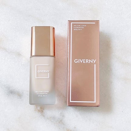 密着カバーファンデーション/GIVERNY/リキッドファンデーションを使ったクチコミ(2枚目)