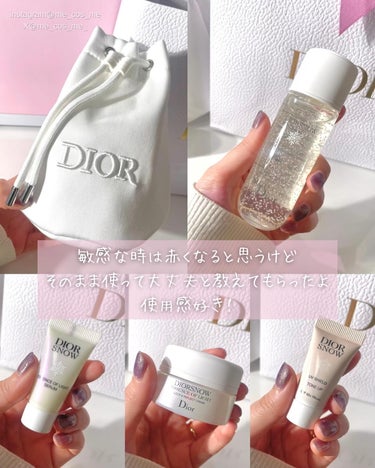 スノー メイクアップ ベース UV35 SPF35／PA+++ ブルー シェード/Dior/化粧下地を使ったクチコミ（3枚目）