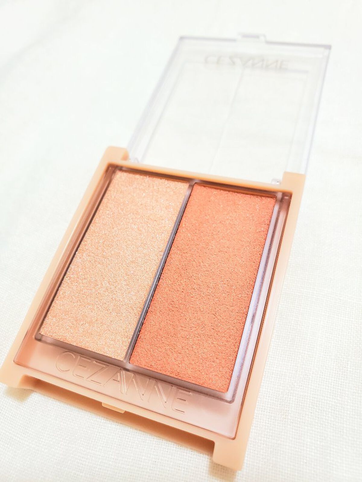 フェイスグロウカラー/CEZANNE/クリームハイライトを使ったクチコミ（3枚目）