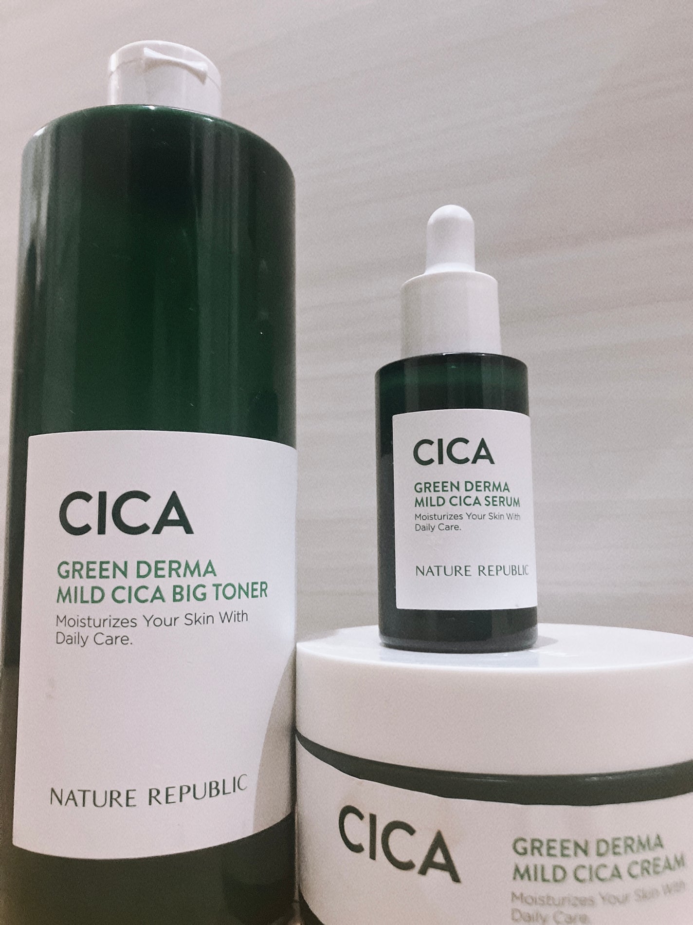 グリーン ダーマCICAビックトナー/ネイチャーリパブリック/化粧水を使ったクチコミ(1枚目)