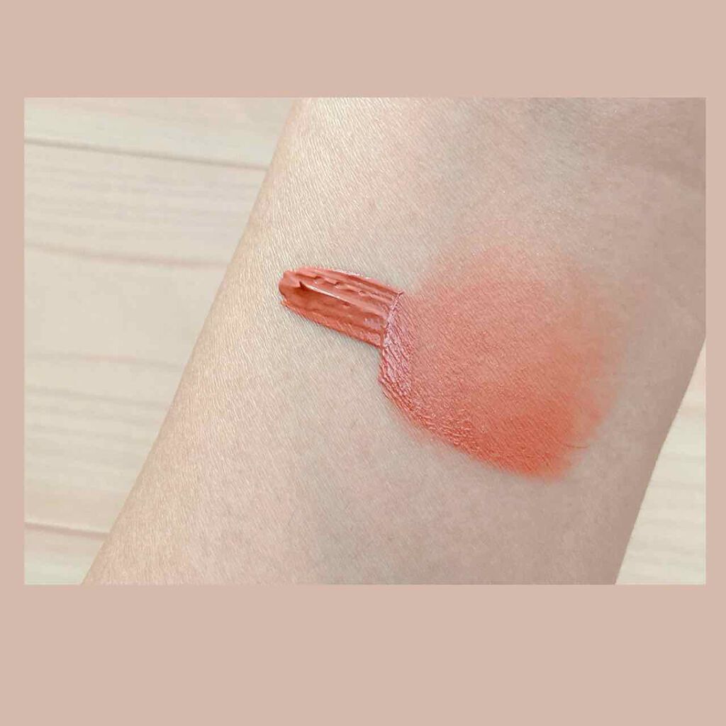 ビビッドコットン インクティント/innisfree/口紅を使ったクチコミ（3枚目）