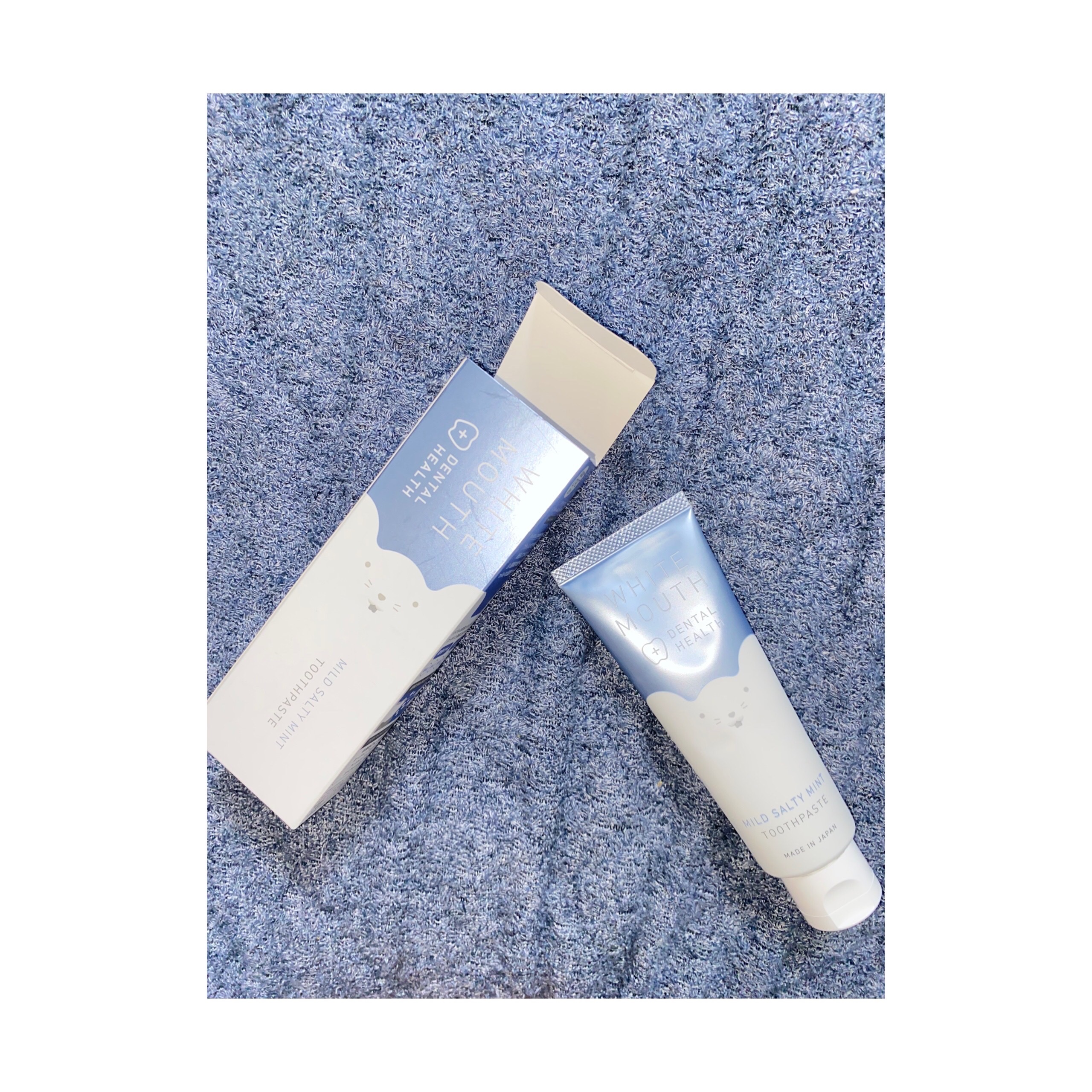 ホワイトマウス デンタルヘルス トゥースペースト マイルドソルティミント/ホワイトマウス/歯磨き粉を使ったクチコミ（1枚目）