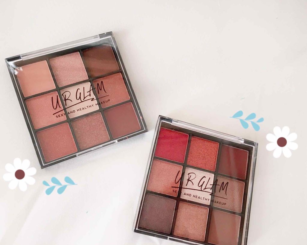 UR GLAM　BLOOMING EYE COLOR PALETTE/U R GLAM/アイシャドウパレットを使ったクチコミ（1枚目）