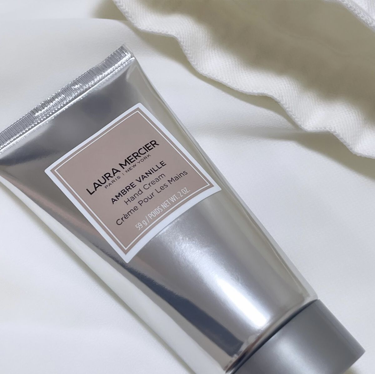 ハンドクリーム アンバーバニラ/ローラ メルシエ/ハンドクリームを使ったクチコミ（1枚目）