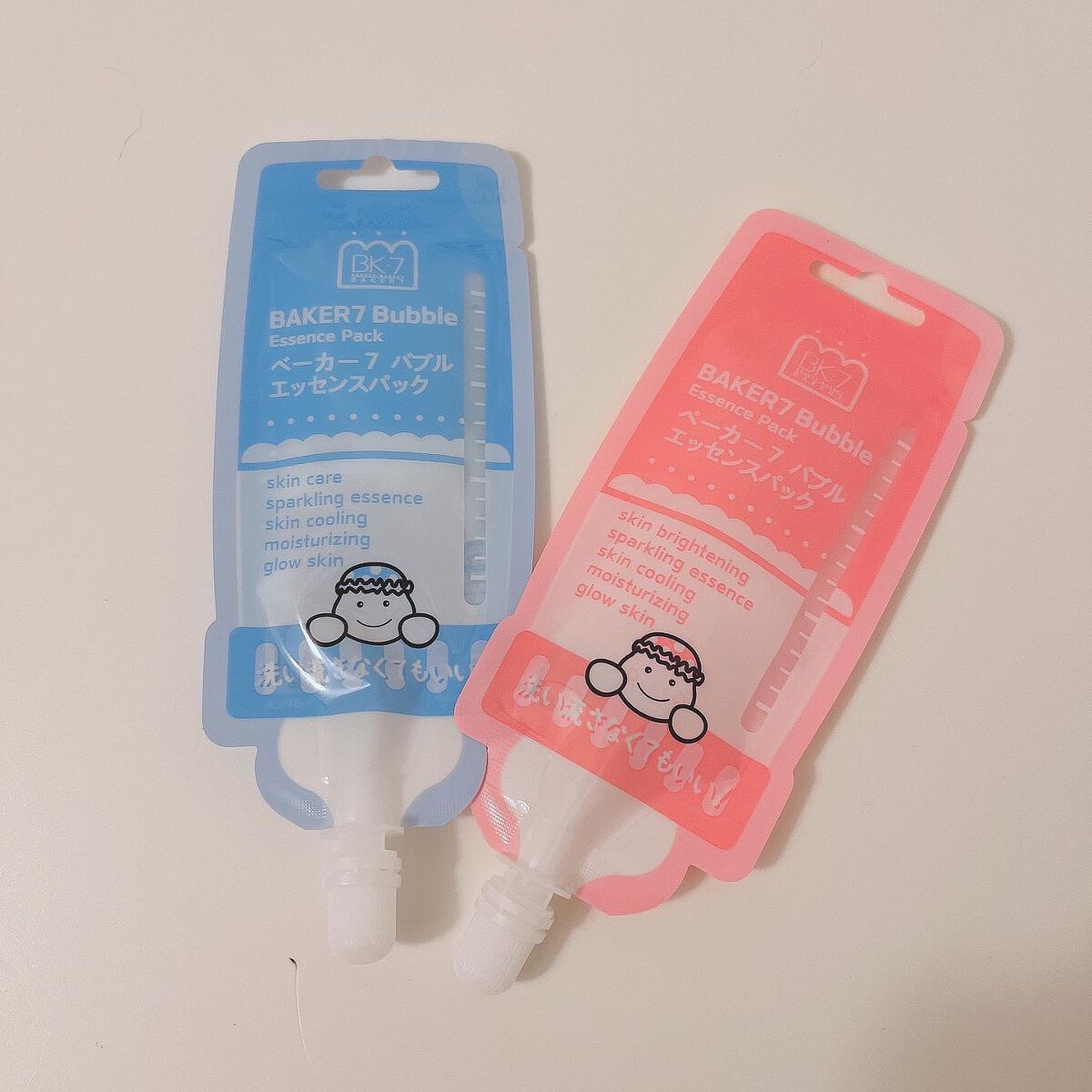 マジックバブルエッセンスパックMINI/BAKER7/シートマスク・パックを使ったクチコミ(1枚目)