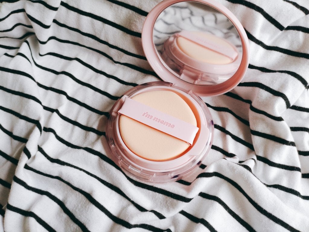 ワンダーベルベットラスティングクッション/i’m meme/クッションファンデーションを使ったクチコミ(2枚目)