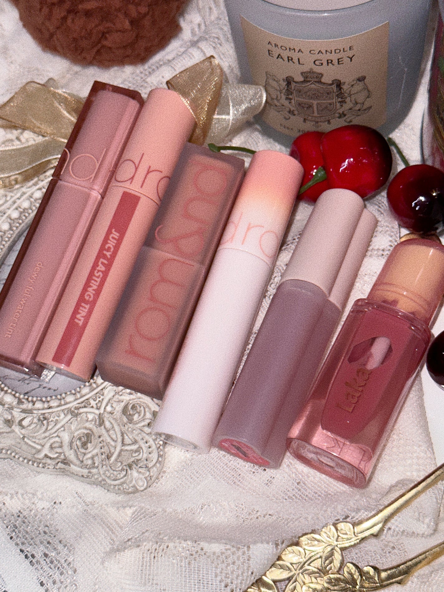 ジューシーラスティングティント/rom&nd/リップティントを使ったクチコミ(5枚目)