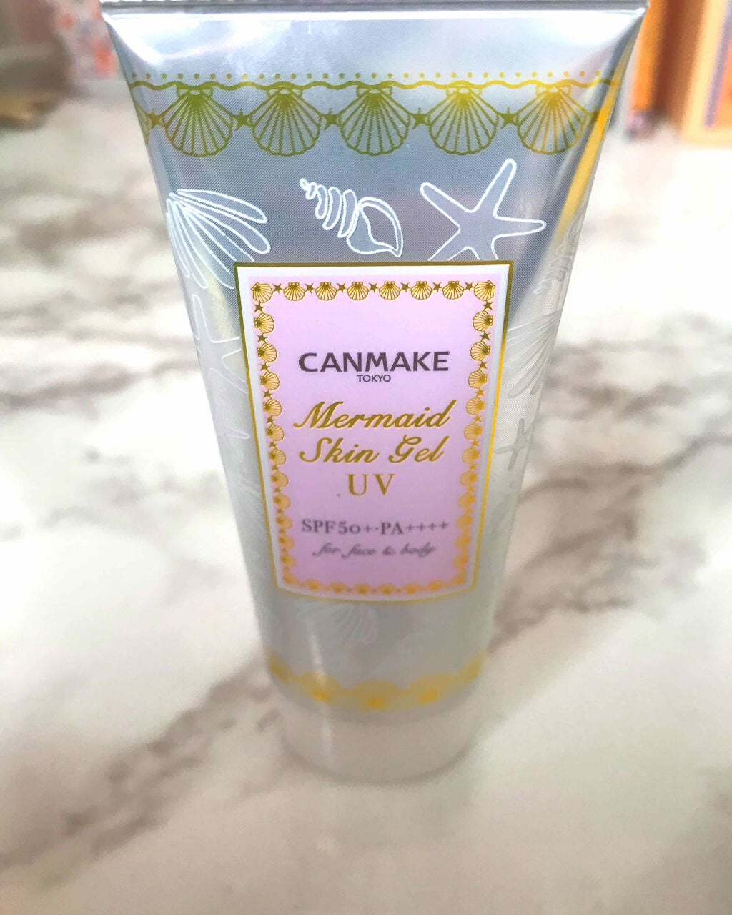 マーメイドスキンジェルUV/キャンメイク/日焼け止めジェルを使ったクチコミ(1枚目)