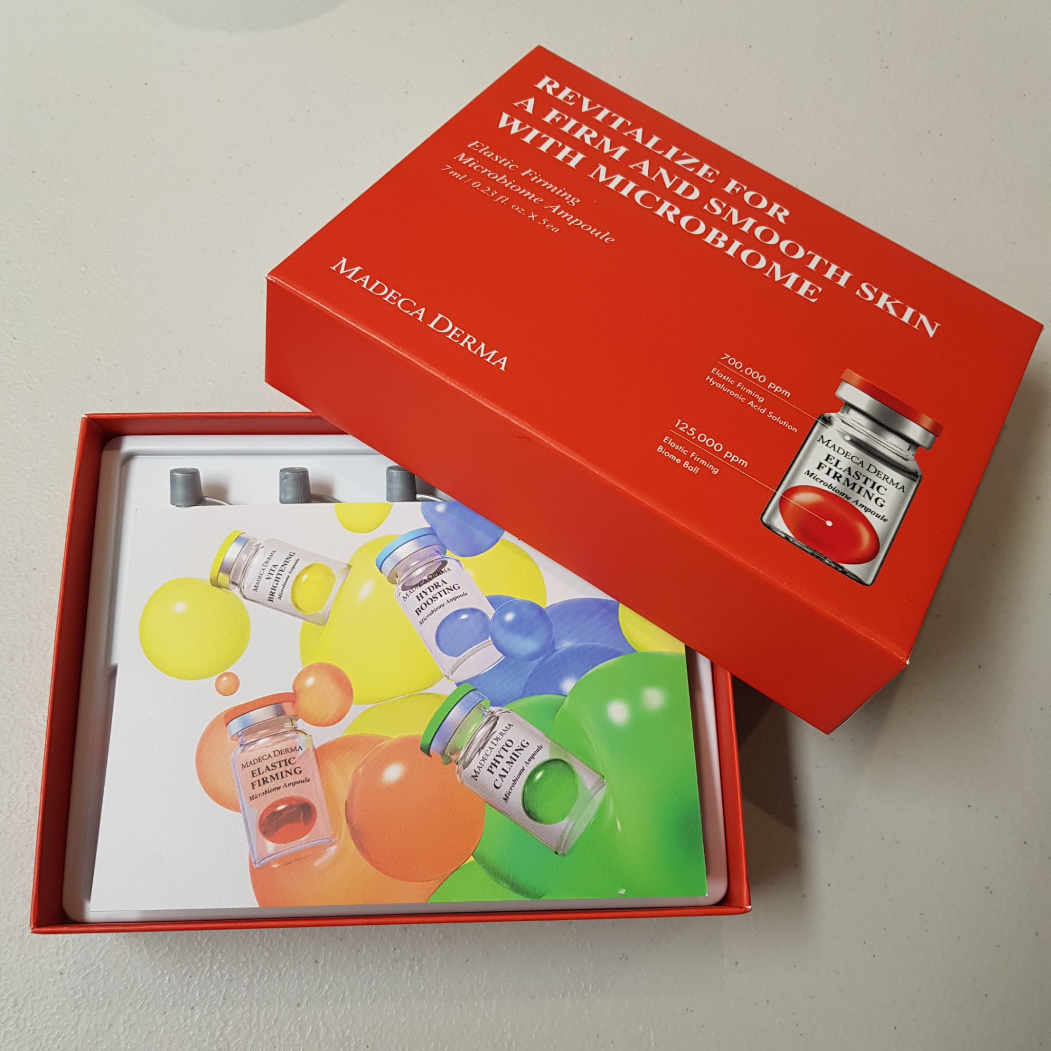 エラスティックファーミング マイクロバイオームアンプル/マデカダーマ/美容液を使ったクチコミ（2枚目）