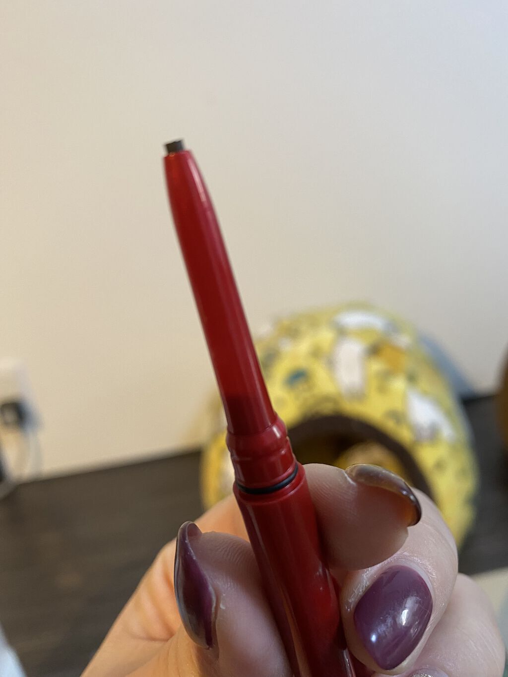 「密着アイライナー」繰り出しペンシル ダークブラウン/デジャヴュ/ペンシルアイライナーを使ったクチコミ（2枚目）