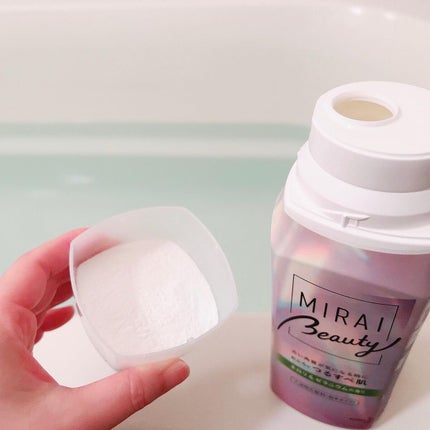 MIRAI beauty バスパウダー/花王/炭酸系入浴剤を使ったクチコミ(6枚目)