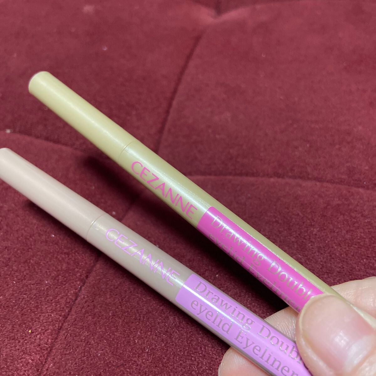 描くふたえアイライナー/CEZANNE/リキッドアイライナーを使ったクチコミ(2枚目)