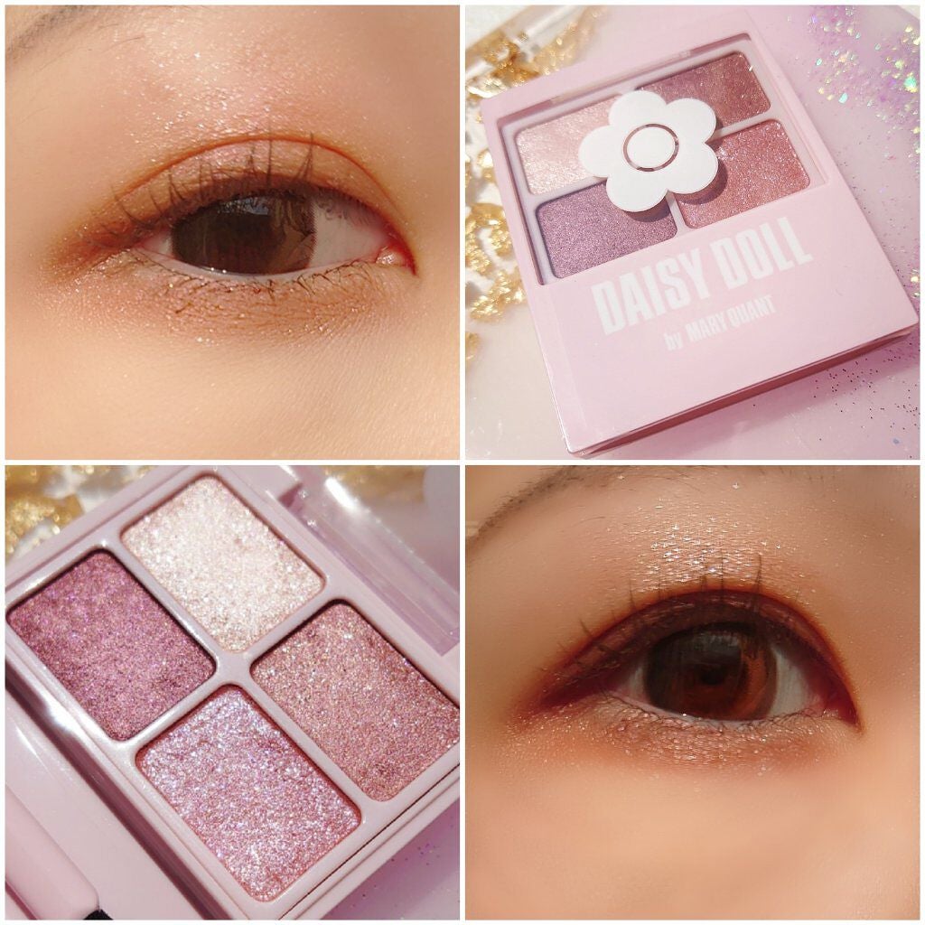 デイジードール アイカラー パレット/DAISY DOLL by MARY QUANT/アイシャドウパレットを使ったクチコミ(2枚目)