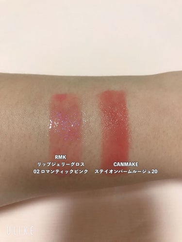 RMK リップジェリーグロス/RMK/リップグロスを使ったクチコミ（3枚目）