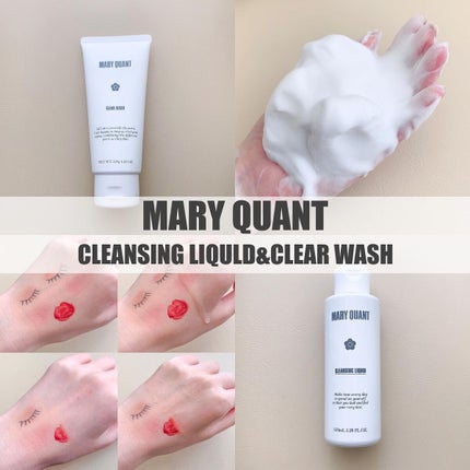 クリア ウォッシュ/MARY QUANT/洗顔フォームを使ったクチコミ(1枚目)